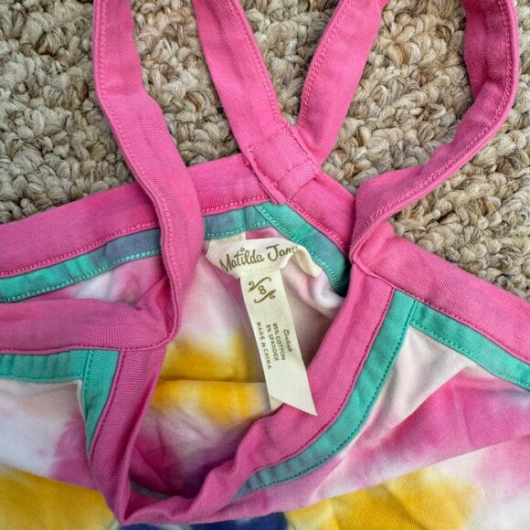 Matilda Jane‎ Girls Dream chasers Let's Tie Dye Tank Top Size 8 - Picture 2 of 3